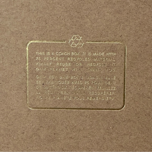 Coach Boxed Corner Zip Wristlet With Charms in Dark Wine Shiny Smooth Leather - Picture 7 of 8